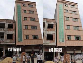 荷泽牡丹区倾斜纠正