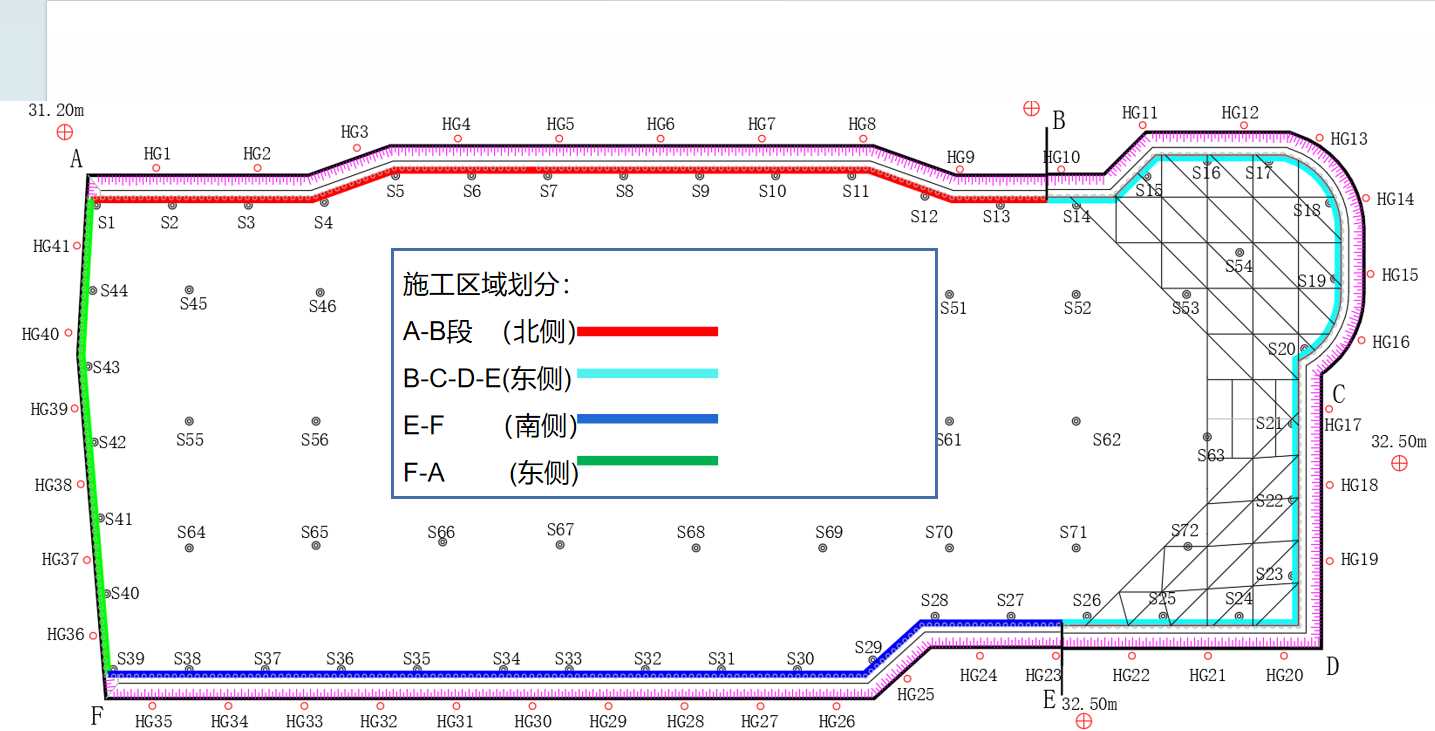 荷泽牡丹区基坑支护设计